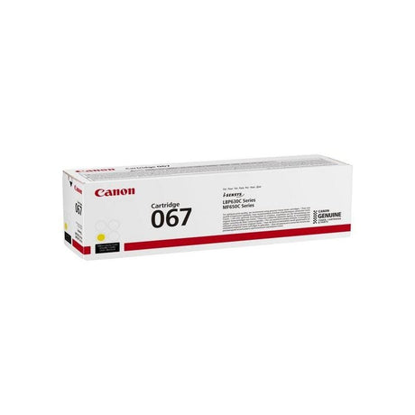 Canon Cartuș toner original Canon 067 Yellow (Galben) 5099C002 pentru imprimante Canon compatibile