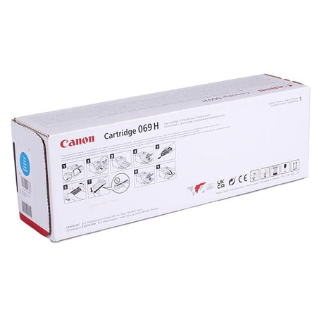 Canon Cartuș toner original Canon 069H Cyan, capacitate mare (5097C002/5097C004)