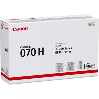 Canon Cartuș toner original Canon 070H (5640C002) capacitate mare, imprimare clară și uniformă