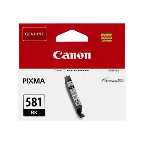Canon Cartuș cerneală original Canon CLI-581 Negru (2106C001) pentru imprimare clară și uniformă