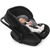 Carucior Copii 3 în 1 Chicco Bellagio 2, Black Satin (negru), First Seat Recline, 0luni+