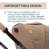 Carucior Copii 3 în 1 Chicco Bellagio 2, First Seat Recline, Caramel (maro), 0luni+