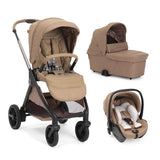 Carucior Copii 3 în 1 Chicco Bellagio 2, First Seat Recline, Caramel (maro), 0luni+