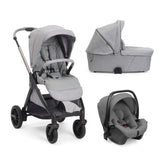 Carucior Copii 3 în 1 Chicco Bellagio 2, Lunar Rock (gri Deschis), 0luni+