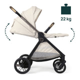 Carucior Copii 3 în 1 Chicco Bellagio, Amber Glow (bej Deschis), 0luni+
