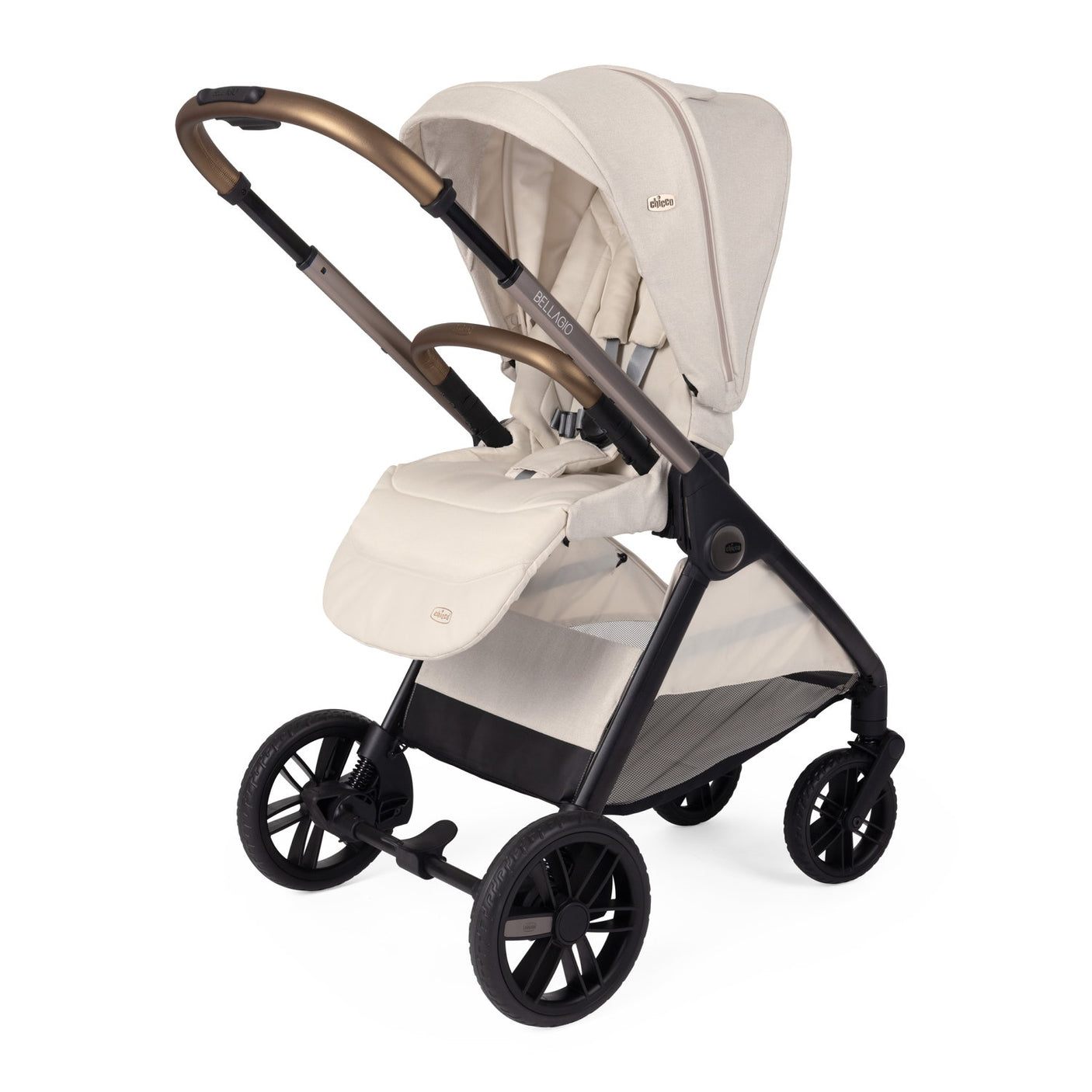 Carucior Copii 3 în 1 Chicco Bellagio, Amber Glow (bej Deschis), 0luni+