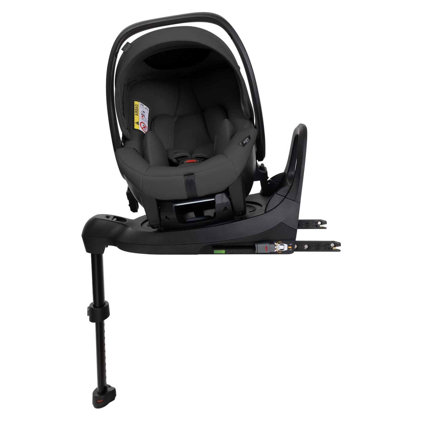 Carucior Copii 3 în 1 Chicco Bellagio, Black Satin (gri Inchis), 0luni+