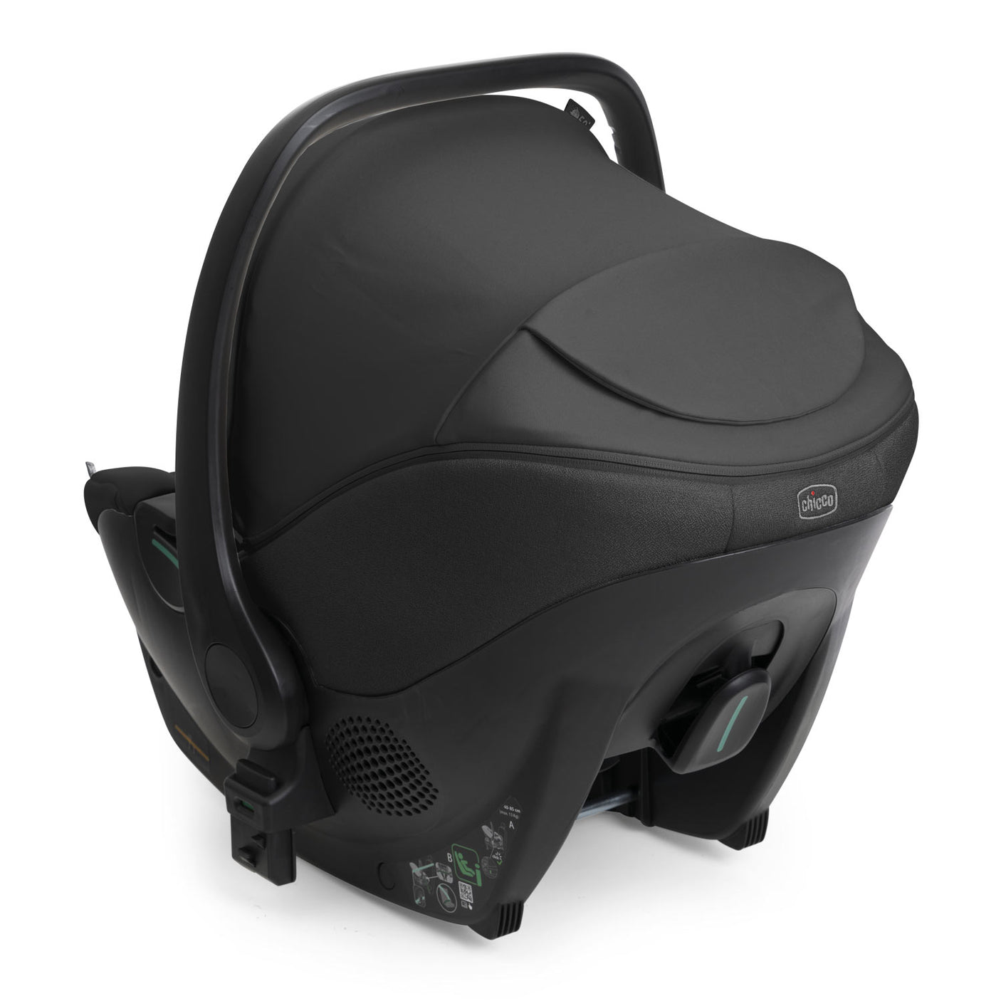 Carucior Copii 3 în 1 Chicco Bellagio, Black Satin (gri Inchis), 0luni+