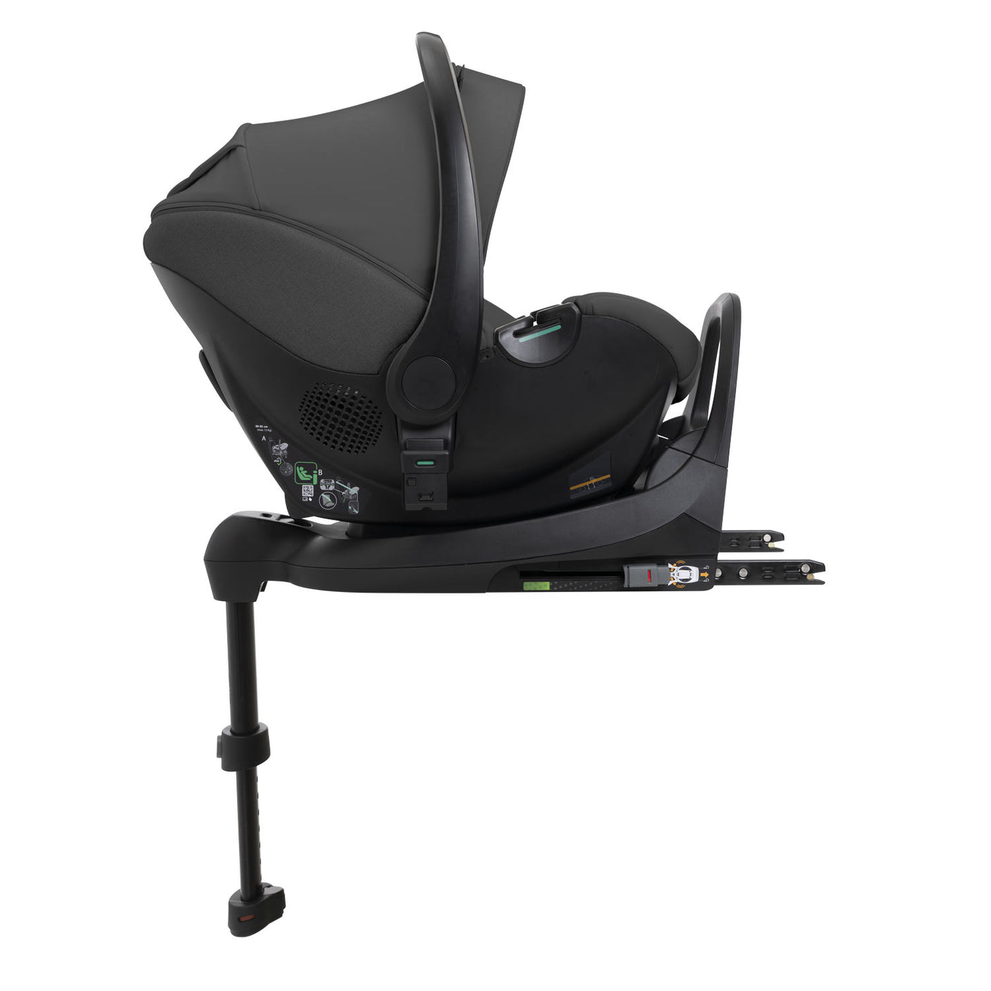 Carucior Copii 3 în 1 Chicco Bellagio, Black Satin (gri Inchis), 0luni+