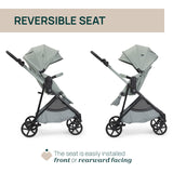 Carucior Copii 3 în 1 Chicco Seety, cu Scaun Auto Kory Plus I-size, Sage (verde), 0luni+