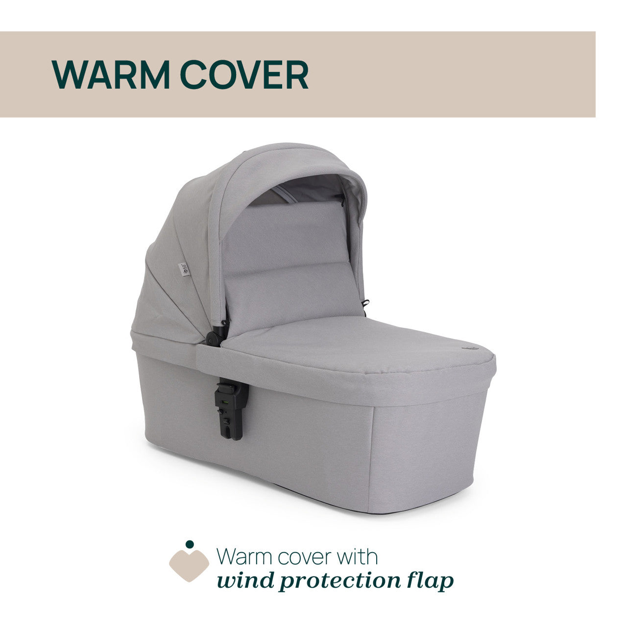 Carucior Copii 3 în 1 Chicco Seety, cu Scaun Auto Kory Plus I-size, Cloud (gri), 0luni+