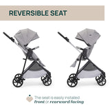 Carucior Copii 3 în 1 Chicco Seety, cu Scaun Auto Kory Plus I-size, Cloud (gri), 0luni+