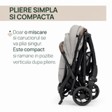 Carucior Sport Chicco Glee, Sandshell (bej), 0luni+