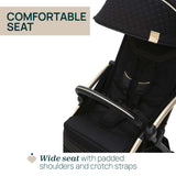 Carucior Sport Chicco Goody Xplus Black Relux (negru), 0luni+