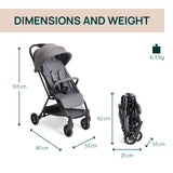 Carucior Sport Chicco Urbino, Grayness (gri), de la Nastere Pana la 22Kg