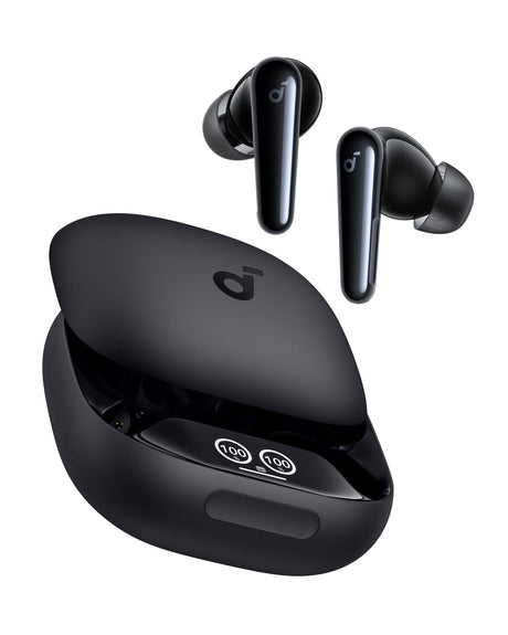 Anker Casti In Ear Casti In-Ear Anker SoundCore Liberty 4 Pro A3954G11 | True Wireless, Bluetooth 5.3, ANC, IPX5, Negru Mat