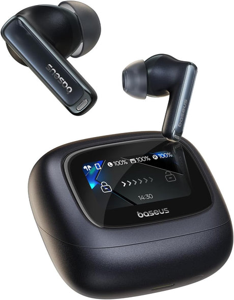 Baseus Casti bluetooth Casti True Wireless Baseus Bowie M2s Ultra A00074101123-00 | ANC, Bluetooth 5.4, Hi-Res Audio, Negru