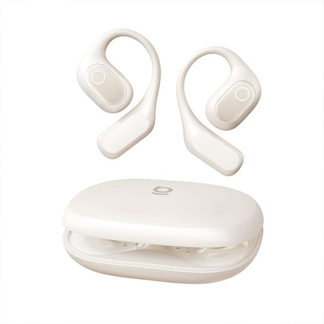 Baseus Casti bluetooth Casti Baseus Eli 2i Fit A0102603 | True Wireless, Open-Ear, Bluetooth 6.0, IPX5, 36h, Alb
