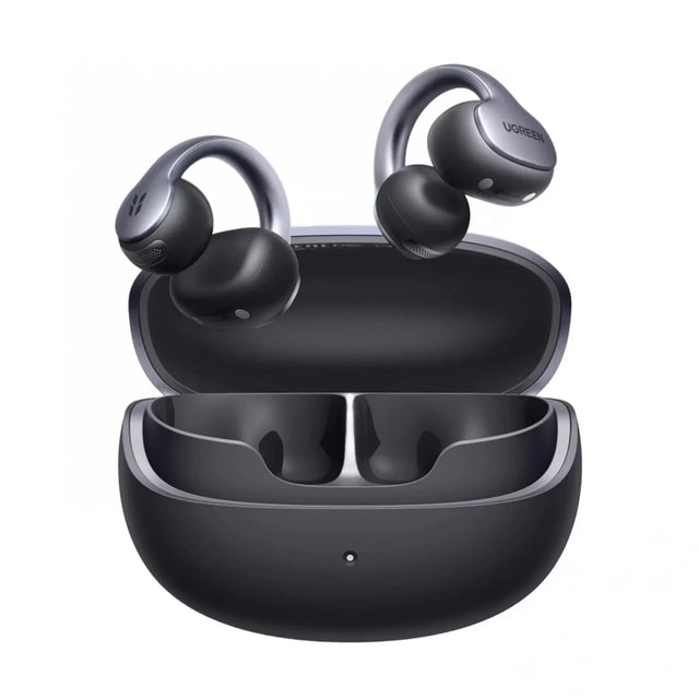 Casti True Wireless Ugreen ClipBuds Pro2 open-ear LDAC Hi-Res Bluetooth 6.1 46h autonomie IP56 Gri