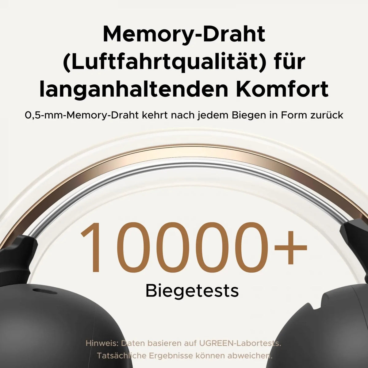 Casti True Wireless Ugreen ClipBuds Pro2 open-ear LDAC Hi-Res Bluetooth 6.1 46h autonomie IP56 Gri