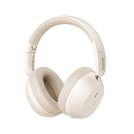 Baseus Casti bluetooth Casti Wireless Baseus Bass 35 Max A00070800221-00 | Bluetooth 5.3, 3D Surround, Alb