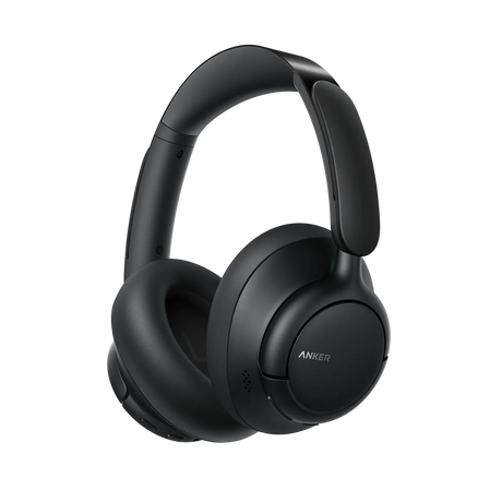 Casti Wireless Over-Ear Anker Soundcore Q31i Adaptive ANC Autonomie 80 de ore Bluetooth 6.0 Traducere cu AI Negru