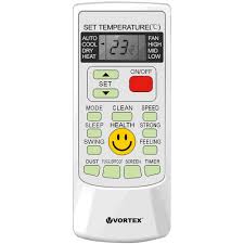 Vortex Aparat aer conditionat Aer condiționat Vortex VAI1223FFWOKWR, 12000 BTU, Inverter, încălzire, dezumidificare, iFeel, alb