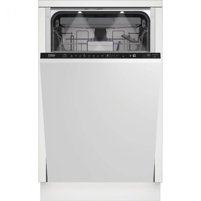 Beko Masina de spalat vase incorporabila Masina de spalat vase incorporabila Beko BDIS38040A | 45cm, 10 seturi, 8 programe, Autodose