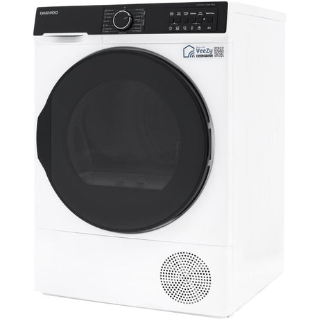 Daewoo Uscator de rufe Uscator de rufe Daewoo DDR-XV9A/C | 9kg, Pompa de caldura, Clasa C, Wi-Fi, 59.6x60.9x84.5cm