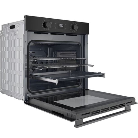 Beko Cuptor incorporabil Cuptor Incorporabil Beko BBIM7300BC | 71L, Clasa A, AirFry, Display, Negru, 56x55x59.5cm