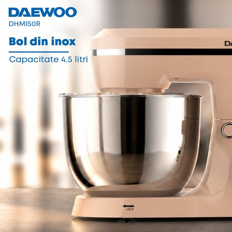 Daewoo SDA Mixer Mixer cu Bol Daewoo SDA DHM150R | 1600W, 10 Viteze, Bol 4.5L