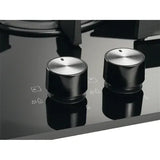 Electrolux Plita incorporabila Electrolux, Gaz, 4 zone de gatit, Aprindere electrica, Arzator Wok, Dispozitiv de siguranta, Gratare fonta, 60 cm, Sticla neagra