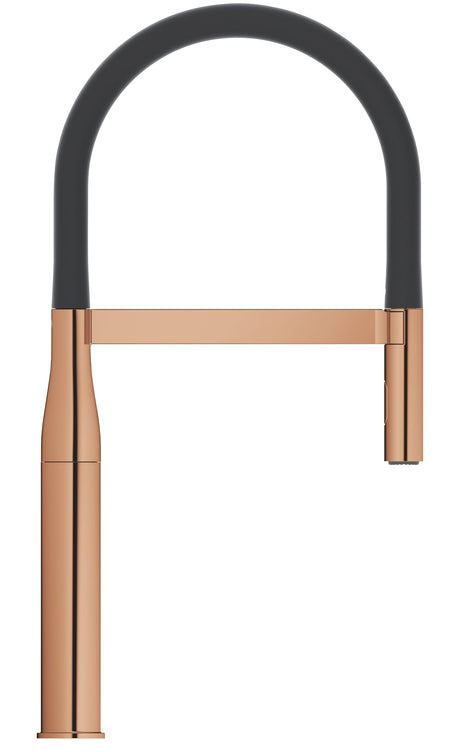 Grohe Baterie chiuveta Baterie Bucatarie Grohe 30294DA0 | Monocomanda, Dus Extractabil, Pipa Inalta, Warm Sunset
