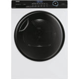 HAIER Uscator de rufe Haier, Pompa de caldura cu compresor inverter, 8kg,clasa A+++, WIFI-app hOn, 11 programe +app, alba - usa neagra