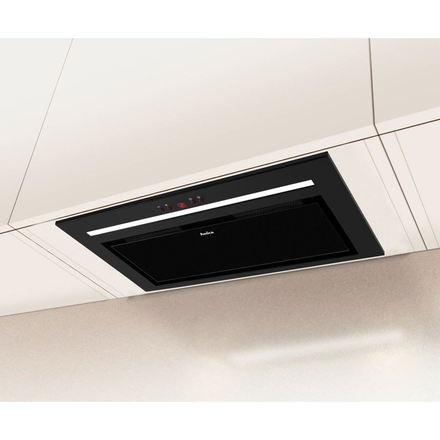 Hota Incorporabila Amica OMC6451B HC | 60cm, 652m3/h, 3 Trepte, Telecomanda, Negru