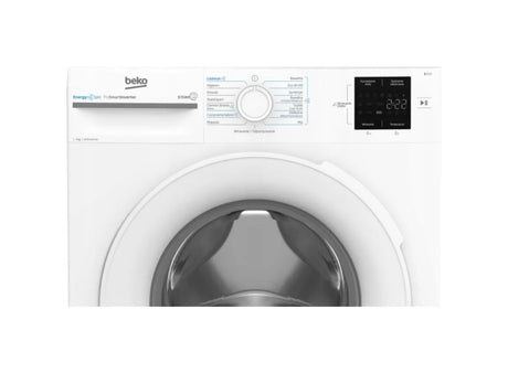 Masina de spalat rufe Beko, 7kg, 1000rpm, Clasa A, EnergySpin, Motor ProSmart Inverter, 15 programe, SteamCure, display, alb