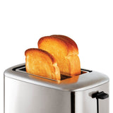 Morphy Richards Prajitor de paine, Morphy Richards, Equip, 800W, 7 setari, 2 felii, Inox