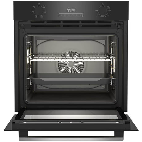 Cuptor electric Arctic, 71l, Clasa A, AeroCooking, Autocuratare catalitica, Grill, Aqua Drop Clean, display, Negru