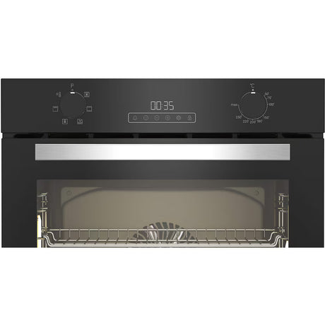 Cuptor electric Arctic, 71l, Clasa A, AeroCooking, Autocuratare catalitica, Grill, Aqua Drop Clean, display, Negru