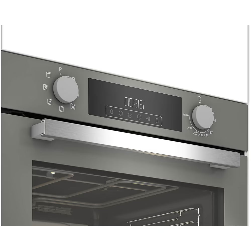 Cuptor electric incorporabil Arctic, 71l, 6 functii, Clasa A, display, AeroCooking, Autocuratare catalitica, Manhattan G