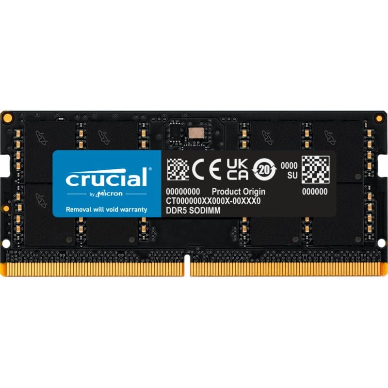 CRUCIAL Crucial DDR5 48GB 5600MHz SO-DIMM SODIMM (CT48G56C46S5)