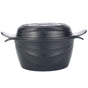 Oala NeoKlein CS18-Black 2in1 | 18 cm, 1.8 L, Capac-Tigaie 2 in 1, Titan Antiaderent, Negru
