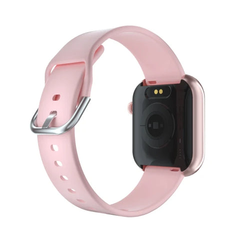 Cubot SmartWatch Cubot C5 Waterproof 5ATM Monitorizare Puls Pedometru Alarma Notificare Apeluri si Aplicatii Functii Sport Rose-Gold