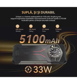 Cubot Telefon Mobil Cubot KING KONG AX 4G 658 inch FHD+ 120Hz 24GB RAM (12GB + 12GB extensibili) 256GB ROM Android 14 Negru