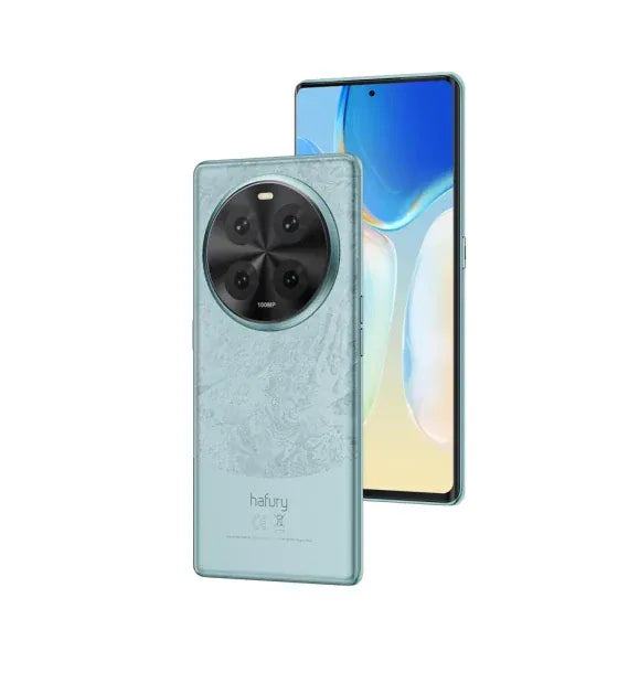 Cubot Telefon mobil Hafury Meet 4G 667 FHD+ 120Hz 12GB RAM + 12GB extins 256GB Android 13 Verde