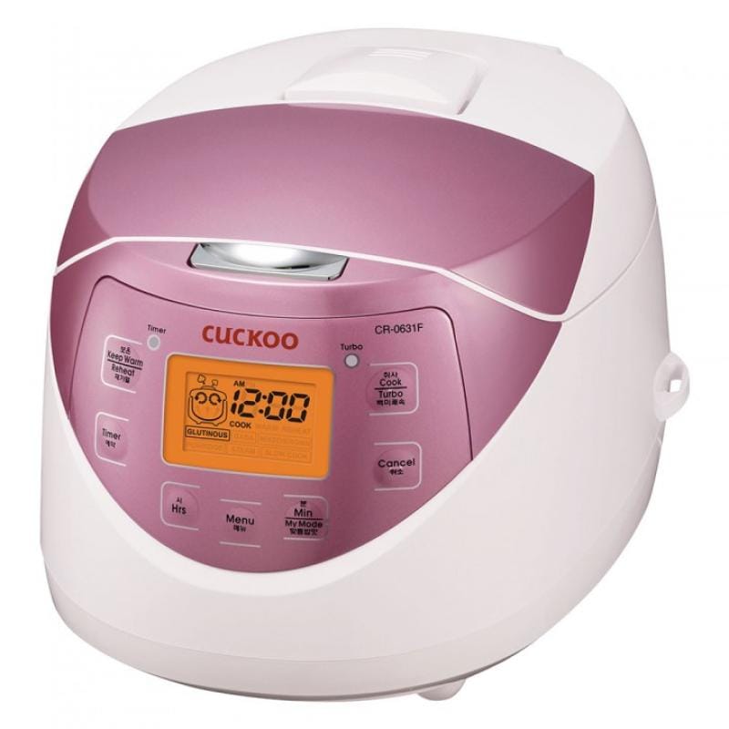 Cuckoo Cuckoo Rice Stove 1008ml white pink CR-0631F CR0631F (CR-0631F)