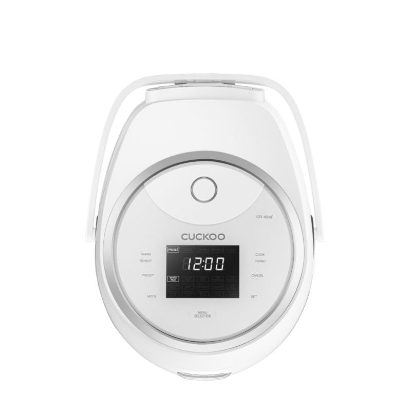 Cuckoo Oală electrică pentru orez Cuckoo Micom CR-1020F, 1,8 L, albă