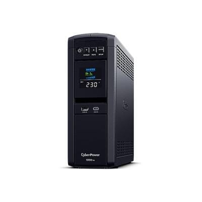 CYBERPOWER UPS CyberPower PFC Sinewave 1350VA CP1350EPFCLCD cu afișaj LCD