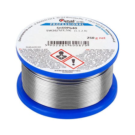 Cynel Rola fludor Cynel - Fludor 0.9MM Sn60pb40 Rola 250G | LUT0106-250