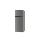 NobeLTek Frigider cu 2 usi Nobeltek Static, congelatorul sus, volum net 210 (168+42) litri, clasa E, Alb